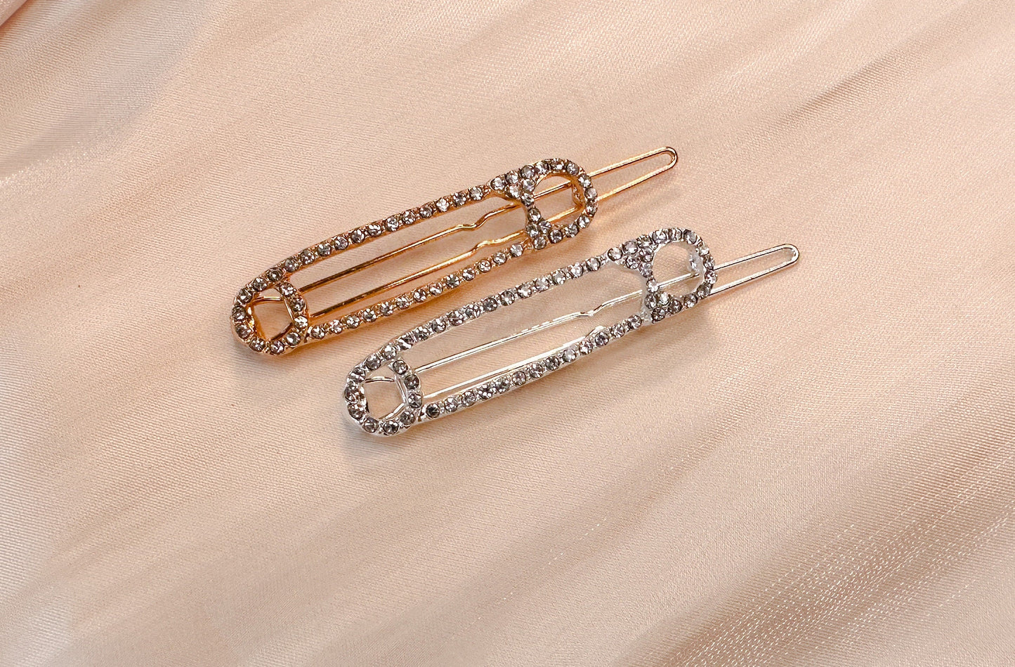 Safety Pin Hair Clip