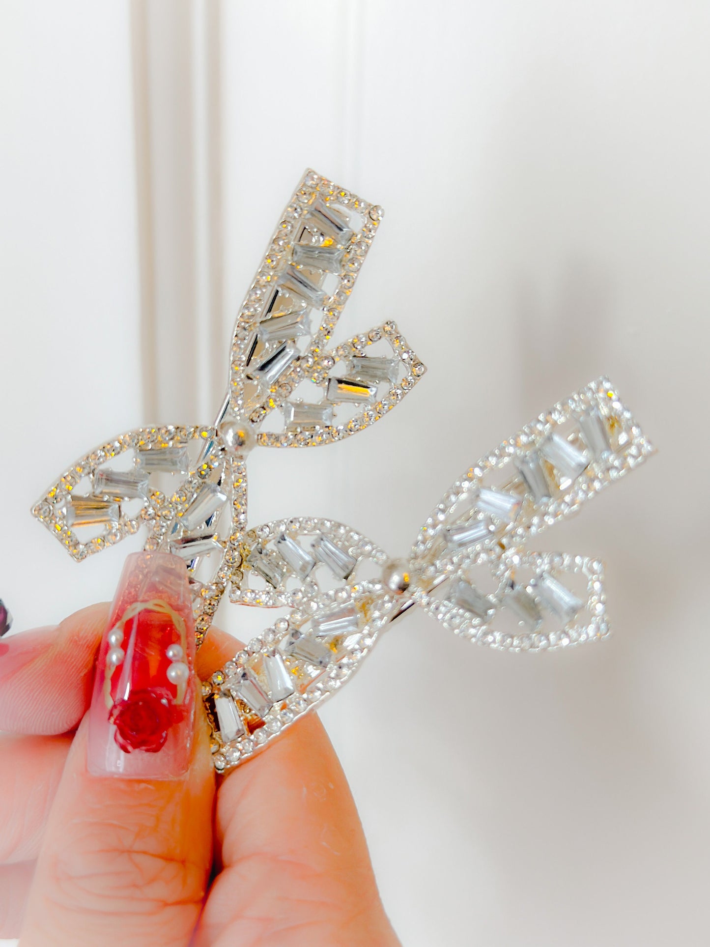 Zircon Cute Bow Hair Clip