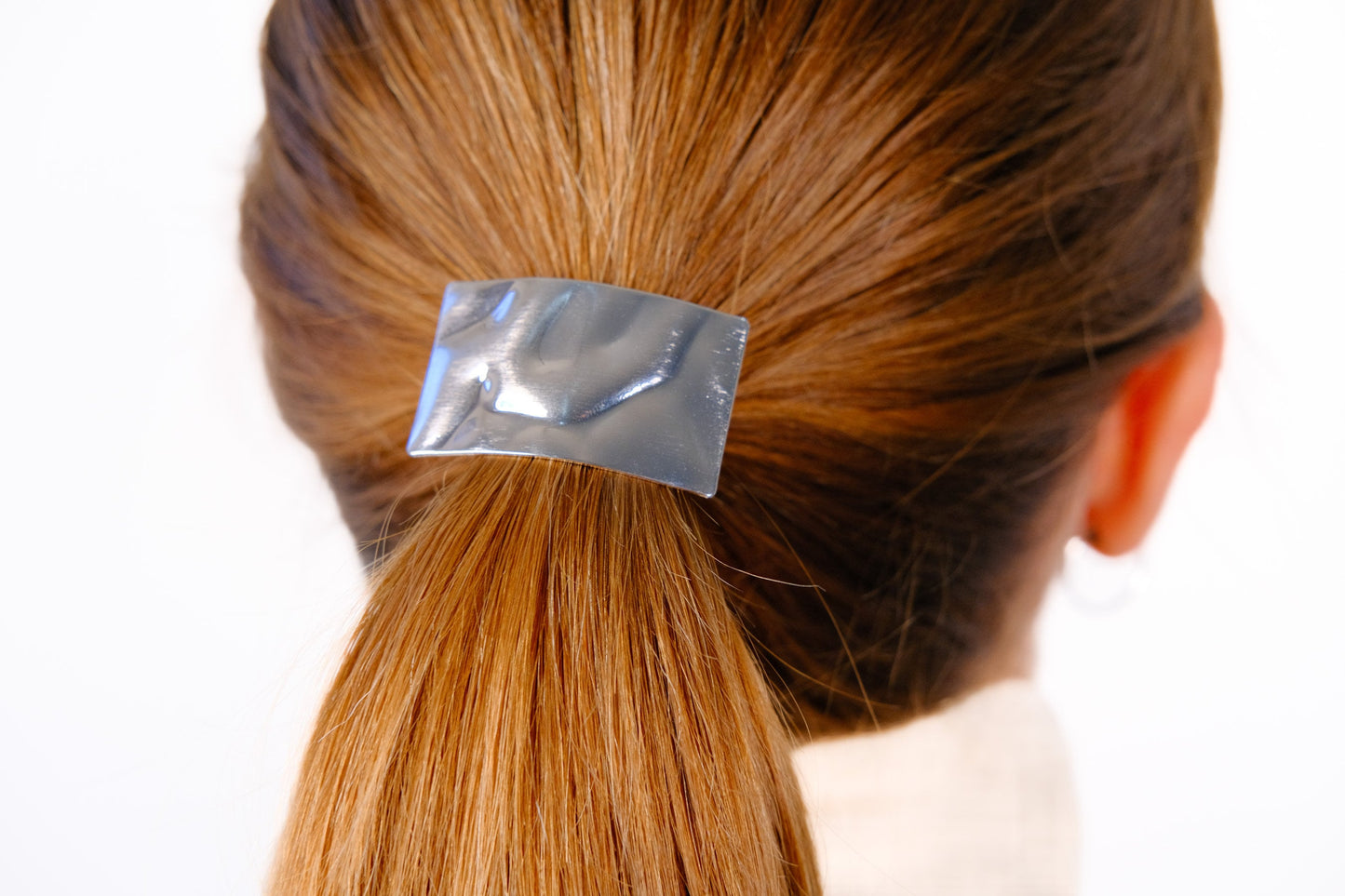 2pcs Metallic Ponytail Holder