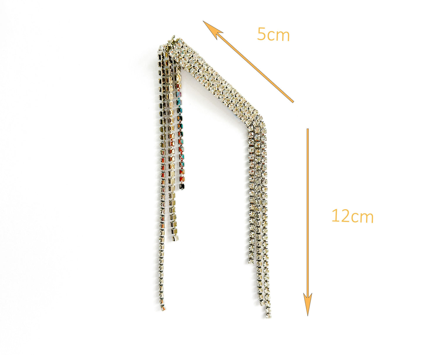 Rhinestone Tassel hairpin